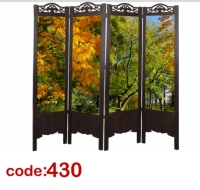 پاراوان پارتیشن طرح طبیعت کد 430